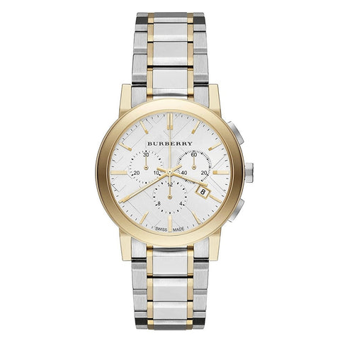 Burberry Uhr Chronograph 38mm Zweifarbig Gold BU9751