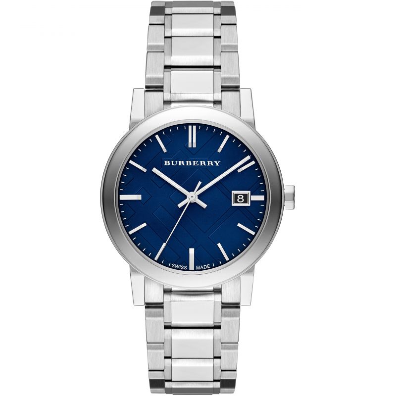 Orologio da uomo Burberry The City 38mm acciaio blu BU9031