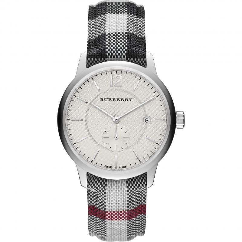 Orologio da uomo Burberry The Classic Horseferry 40mm Argento BU10002