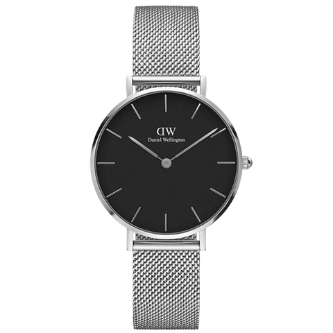 Daniel Wellington Ladies Silver Petite Stirling Watch DW00100162