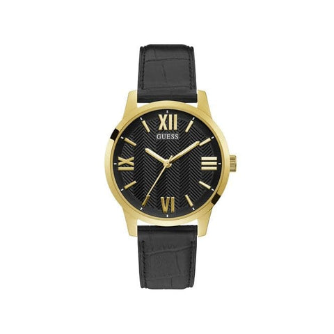 Orologio da uomo Guess Campbell in acciaio inossidabile dorato GW0250G2