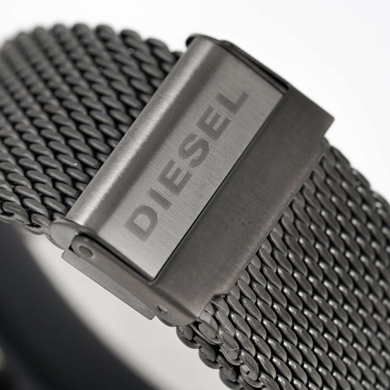 Diesel DZ4527 Men's Chronograph  Mega Chief Gunmetal Mesh Watch