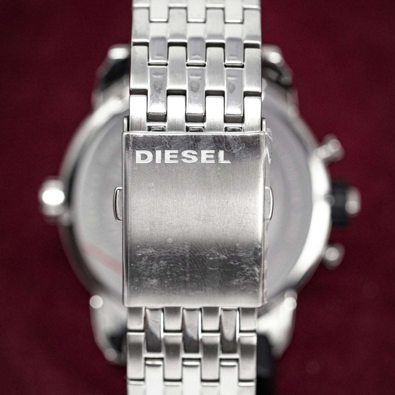 Diesel DZ7259 Men's Chronograph Little Daddy Black Silver Watch