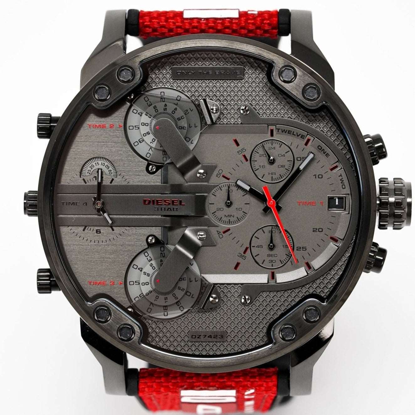 Diesel DZ7423 Men's Chronograph Mr Daddy 2.0 Red Watch