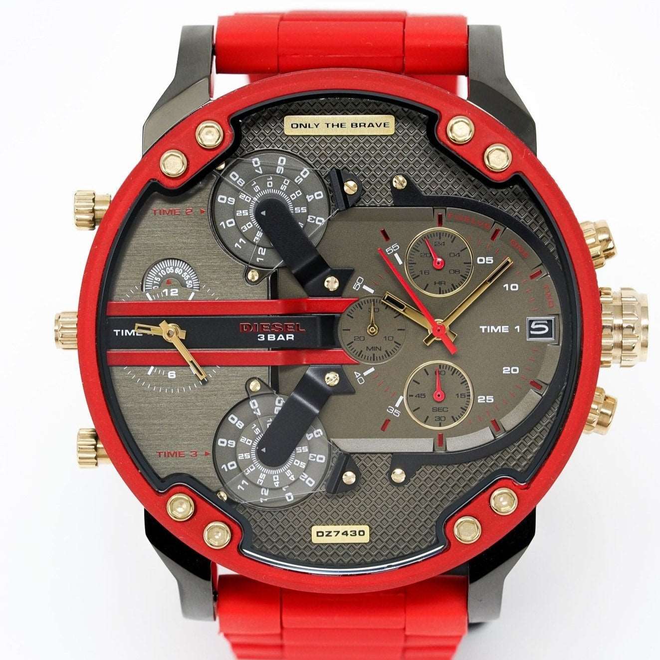 Diesel DZ7430 Men's Chronograph Mr Daddy 2.0 Red Watch