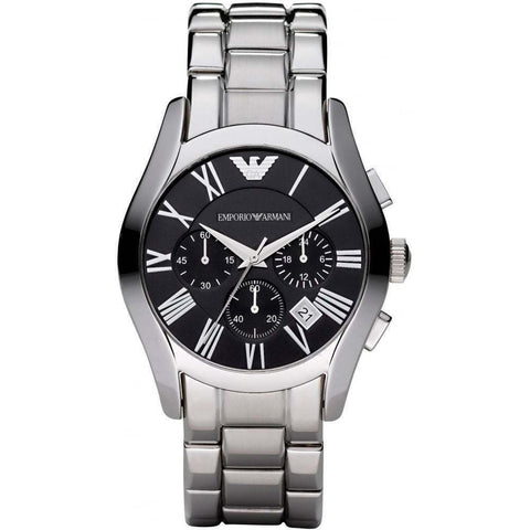 Emporio Armani AR0673 Men's Classic Gunmetal Chronograph Watch