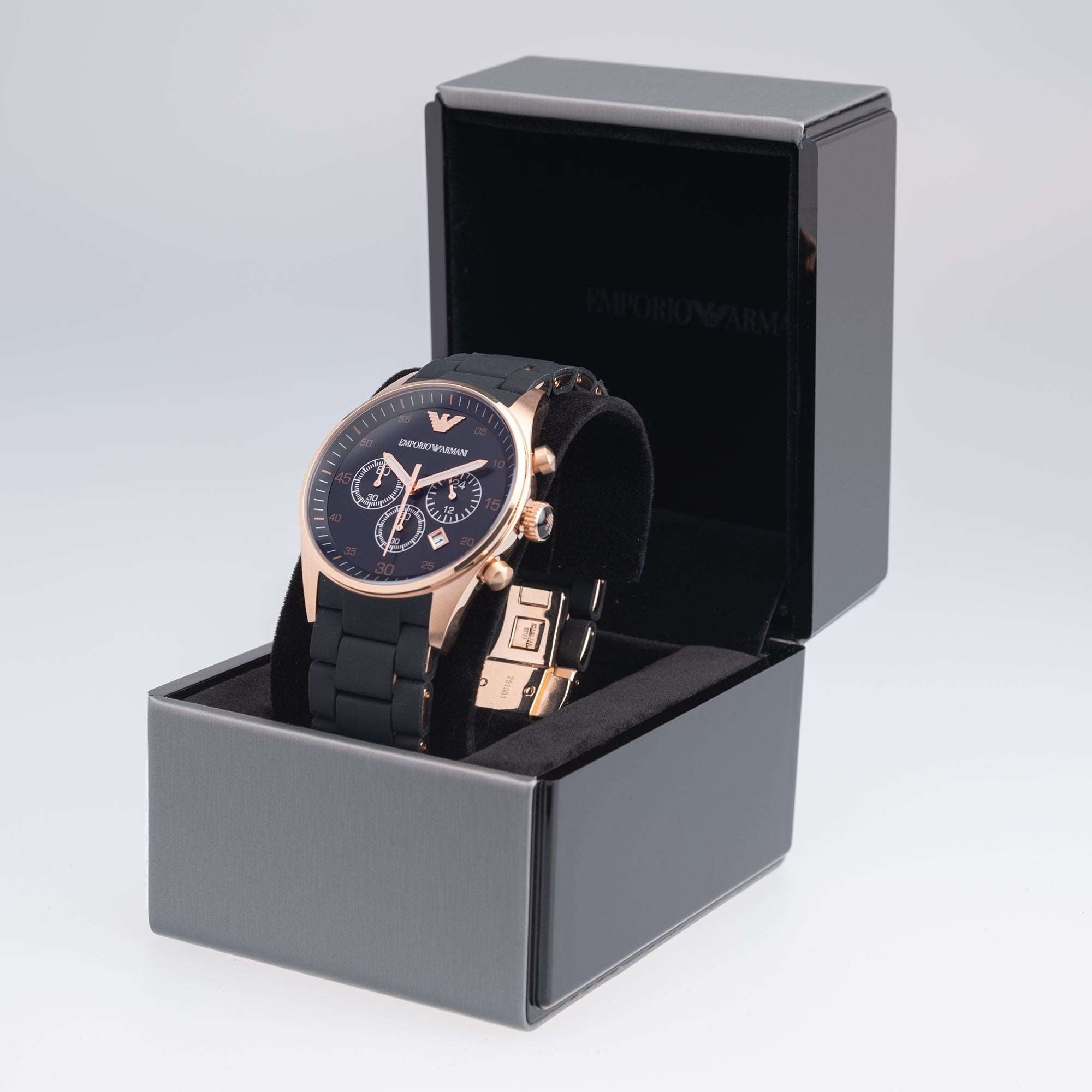 Emporio Armani AR5905 Men's Rose Gold Chronograph Watch