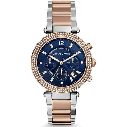 Michael Kors MK6141 Parker Chronograph für Damen in Roségold