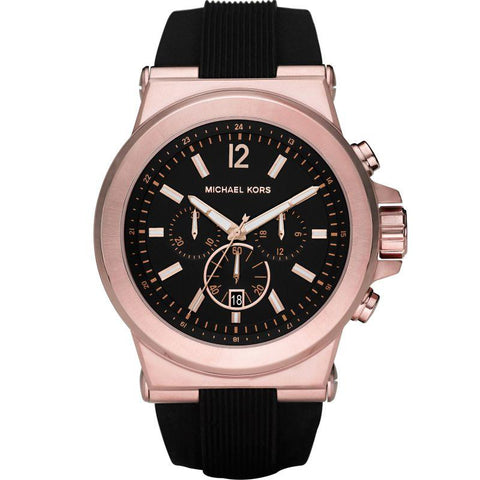 Orologio cronografo da uomo Michael Kors MK8184 Dylan nero