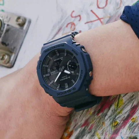 Orologio Casio G-Shock da uomo blu GA-B2100-2AER 