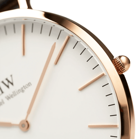 Orologio da uomo Daniel Wellington Classic Bristol marrone DW00100009