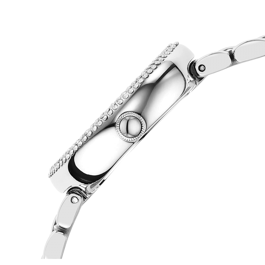 Emporio Armani Rosa Quartz White Dial Silver Steel Strap Watch For Women - AR11354