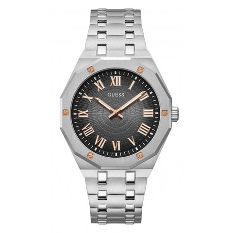 Guess Gents Asset Stainless Steel Silver Watch GW0575G1