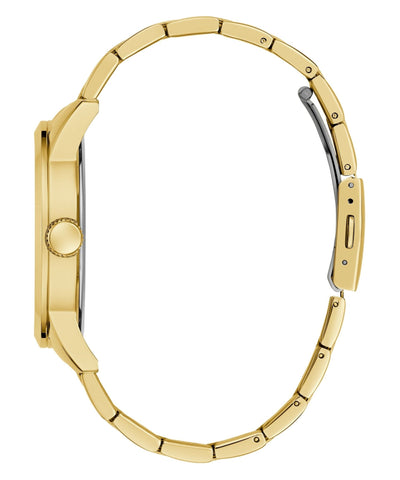 Guess Herren-Armbanduhr mit Edelstahlarmband, goldfarben, GW0782G1