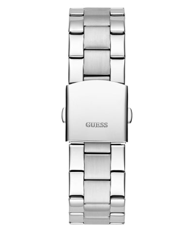 Orologio da uomo Guess Badge in acciaio inossidabile color argento GW0782G3