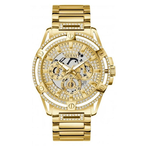 Orologio Guess Gents King in acciaio inossidabile color oro GW0497G2