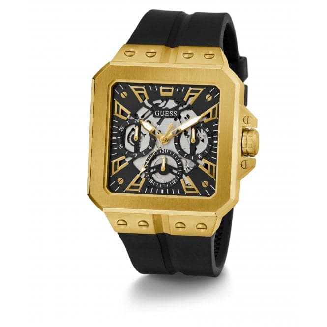 Gents Leo Gold Tone Watch GW0637G2