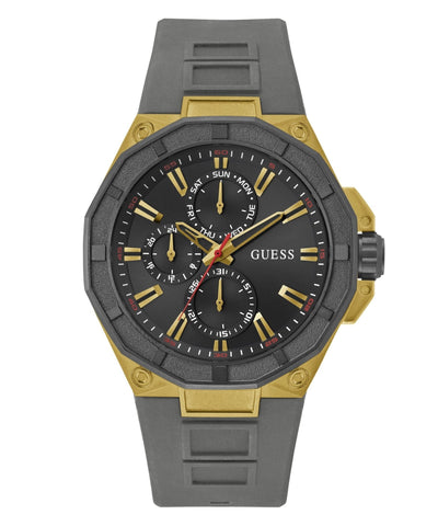 Guess Herren-Armbanduhr R2 zweifarbig Silikon GW0803G1