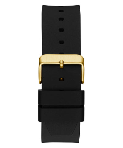 Guess Herren-Armbanduhr aus Vinyl und Silikon in Goldfarbe, GW0790G1