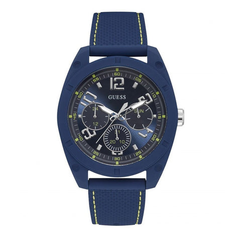 Guess Dash Day Date Herrenuhr Blau