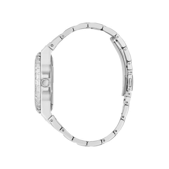 Guess Reveal Ladies Trend Silver Stainless Steel Watch GW0302L1