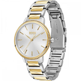 Hugo Boss Women's 1502568 Signature Two-Tone Stainless Steel Analog Watch.