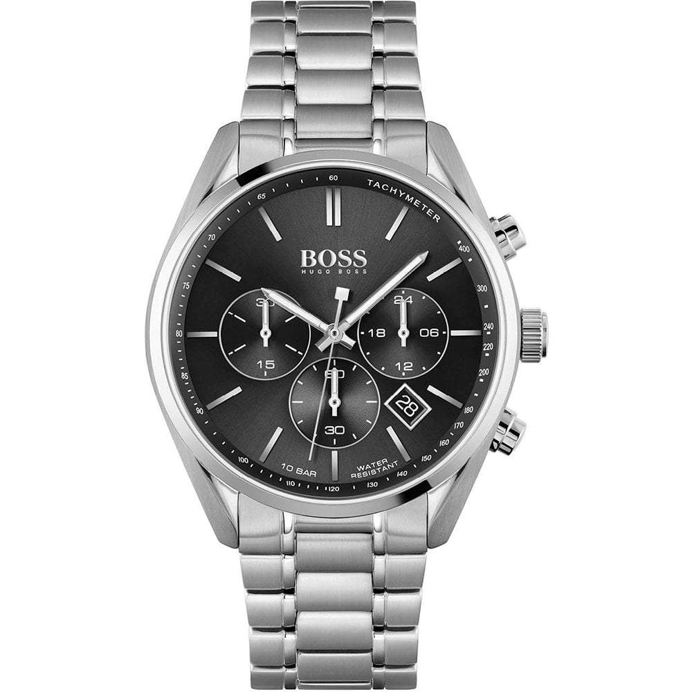 Hugo Boss Herrenuhr Champion Schwarz HB1513871