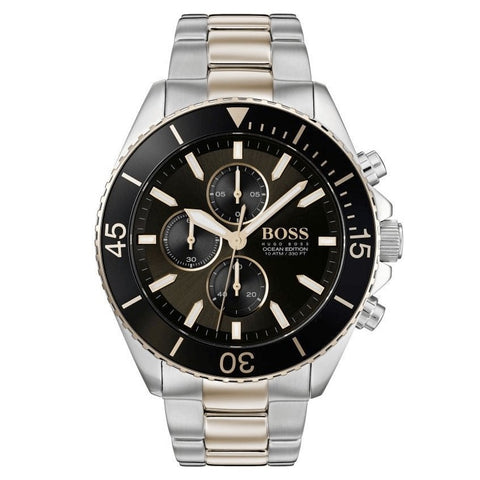 Hugo Boss Herrenuhr Chronograph Ocean Edition zweifarbig HB1513705