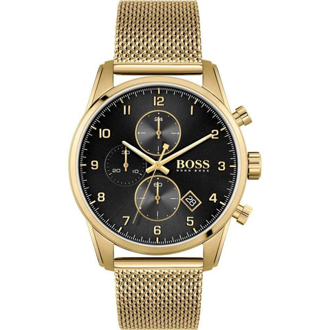 Hugo Boss Watch Chronograph Skymaster Gold HB1513838