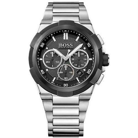 Hugo Boss Herrenuhr Chronograph Supernova Schwarz HB1513359