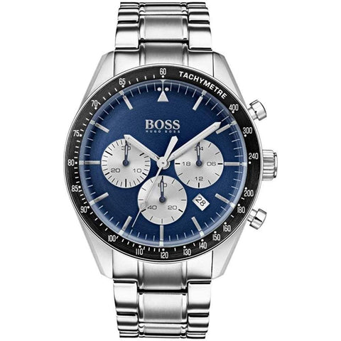 Hugo Boss Herrenuhr Chronograph Trophy Blau HB1513630