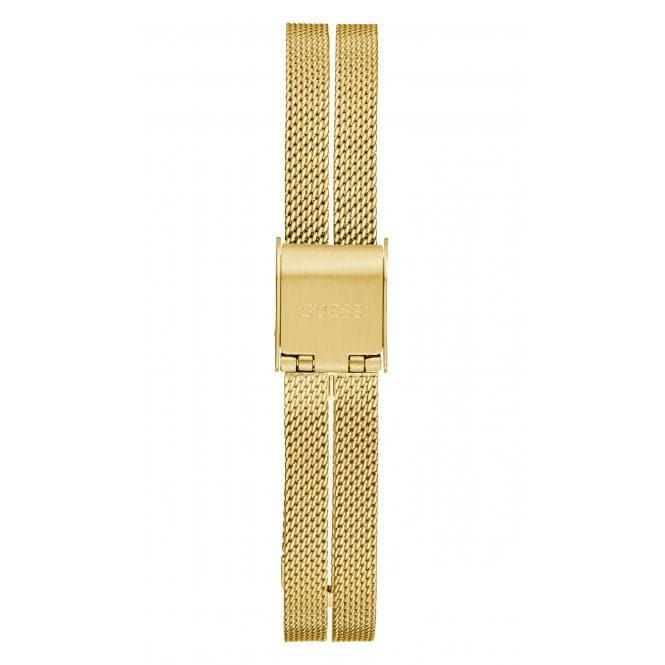 Orologio da donna Array in acciaio inossidabile con maglia color oro GW0471L2