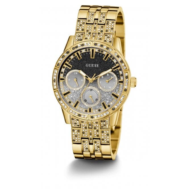 Ladies Cascade Stainless Steel Gold Tone Watch GW0365L2