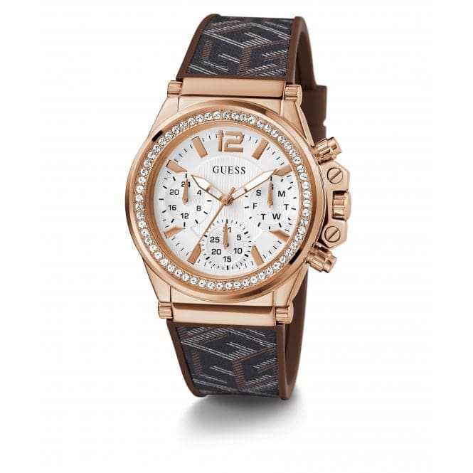 Ladies Charisma Rose Gold Tone Watch GW0621L5