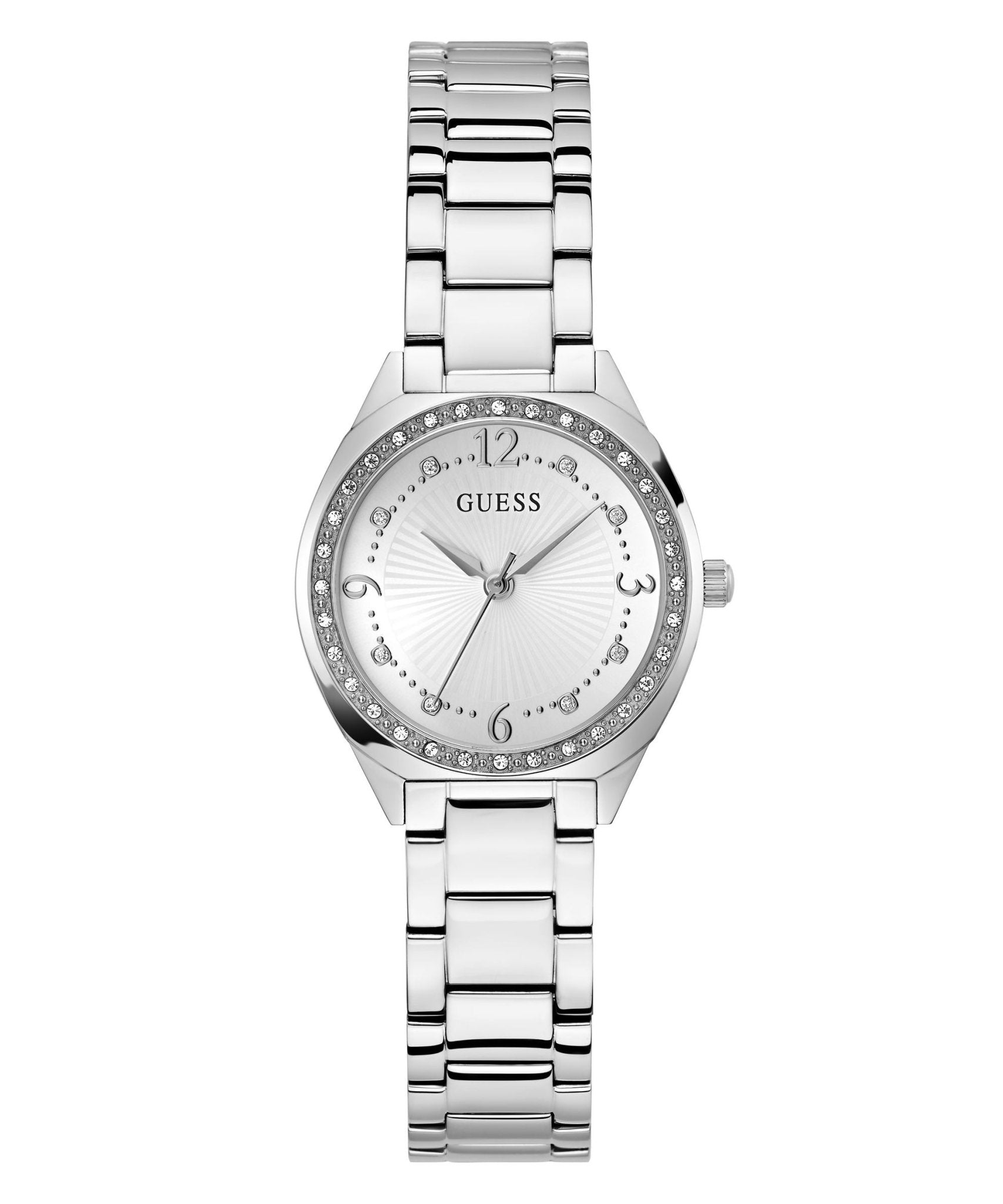 Orologio da donna Charlotte in acciaio inossidabile color argento GW0767L1