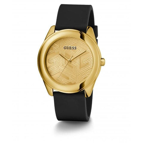 Ladies Cubed Gold Tone Watch GW0665L1