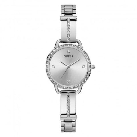 Orologio da donna in acciaio inossidabile e argento GW0022L1