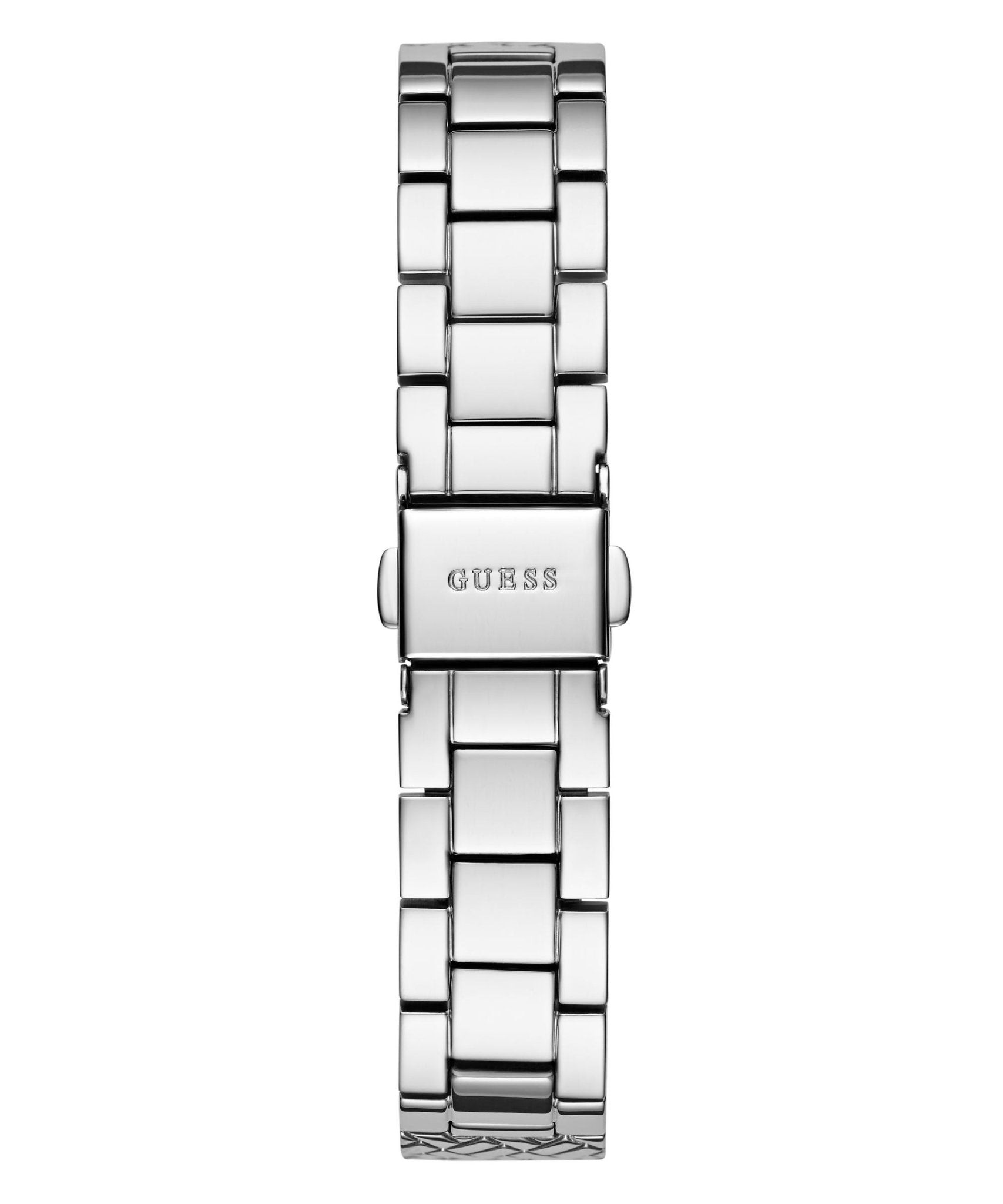 Guess Ladies Enchantment Silver Tone Recycled Steel Watch GW0763L1