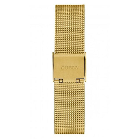 Guess Ladies Fame Stainless Steel Mesh Gold Tone Watch GW0508L2