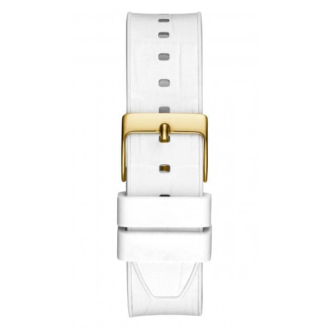 Guess Ladies Fusion Stainless Steel Gold Silver Watch GW0553L2