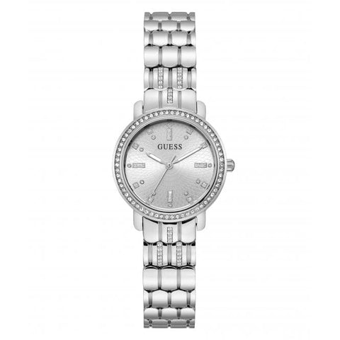 Guess Ladies Hayley Silver Tone Watch GW0612L1