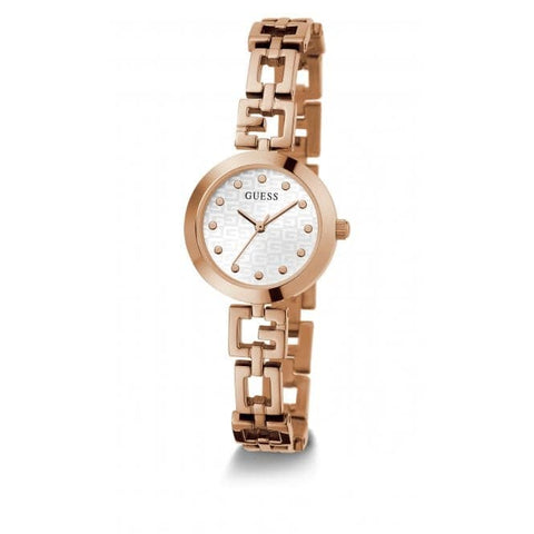 Orologio da donna Guess Lady G in acciaio inossidabile e oro rosa GW0549L3