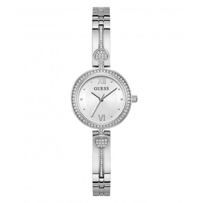 Guess Damen-Armbanduhr Lovey in Silber, GW0655L1