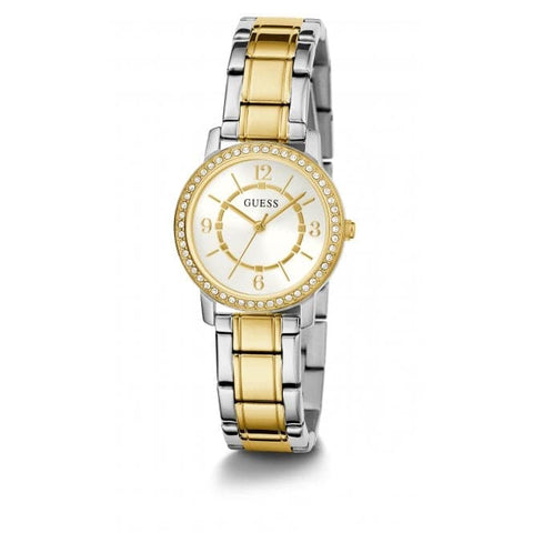 Guess Ladies Melody Stainless Steel Gold Tone Watch GW0468L4