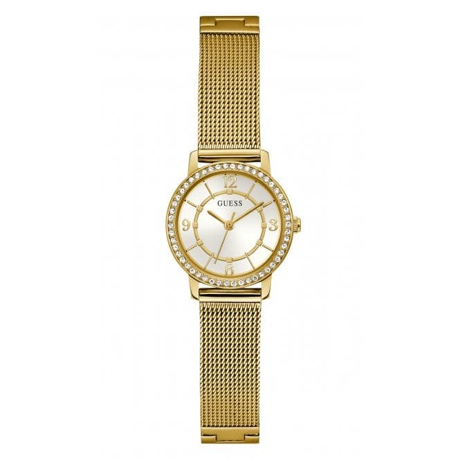 Guess Ladies Melody Stainless Steel Gold Watch GW0534L2