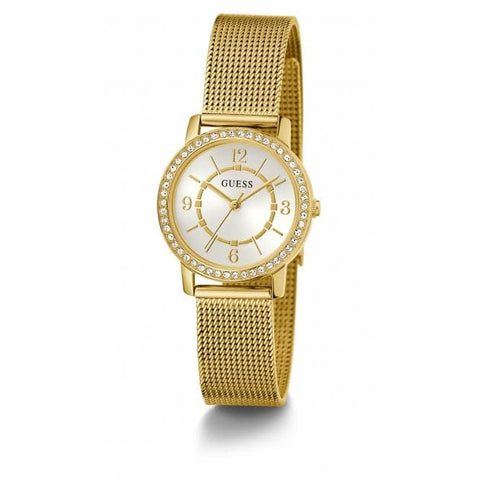 Guess Ladies Melody Stainless Steel Gold Watch GW0534L2