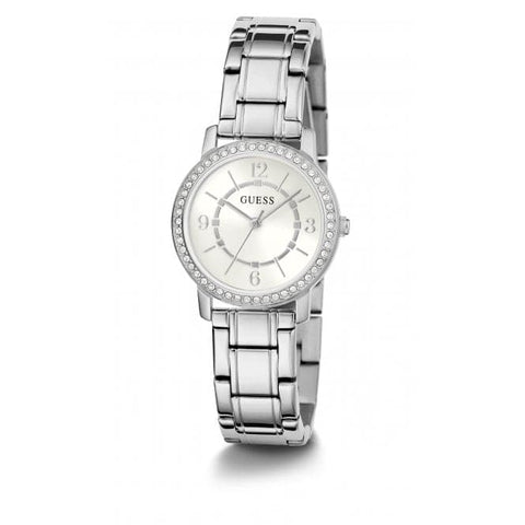 Orologio Guess da donna Melody in acciaio inossidabile e argento GW0468L1