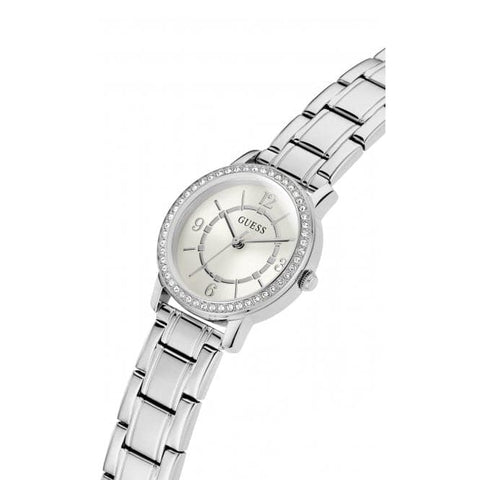 Orologio Guess da donna Melody in acciaio inossidabile e argento GW0468L1