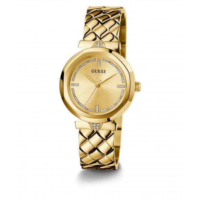 Guess Ladies Rumour Gold Tone Watch GW0613L2