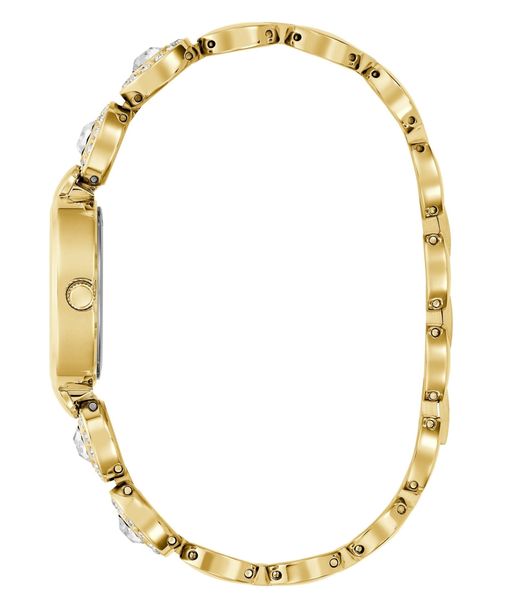 Guess Ladies Stardom Gold Tone Recycled Steel Watch GW0757L2